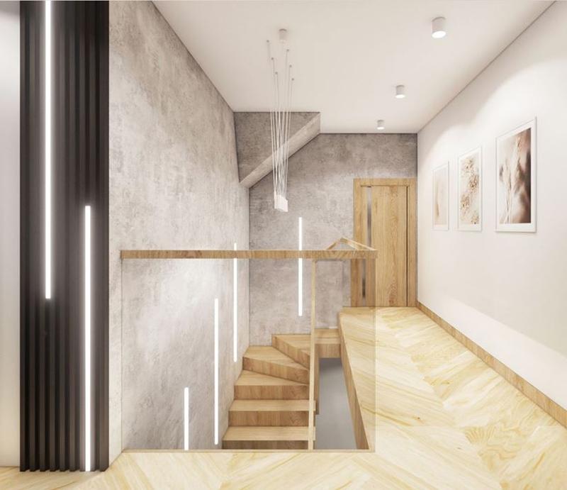 Oświetlenie klatki schodowej