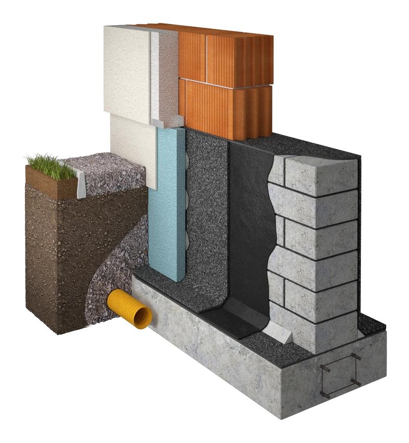 Zabezpieczenie otuliny fundamentów przed wilgocią