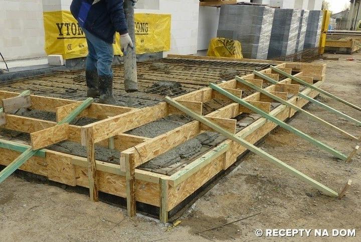 Dobór fundamentu pod taras betonowy