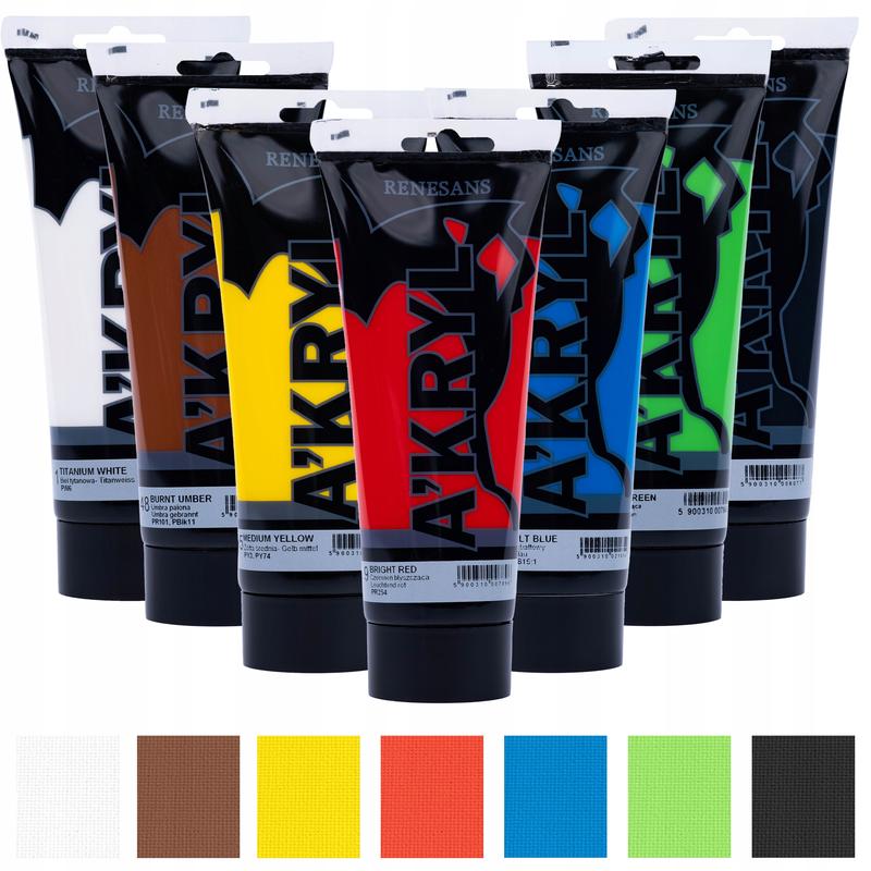 Inspiracje do malowania akrylami