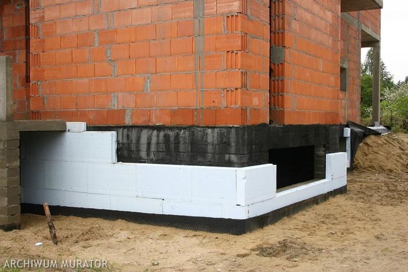 Izolacja termiczna fundamentów