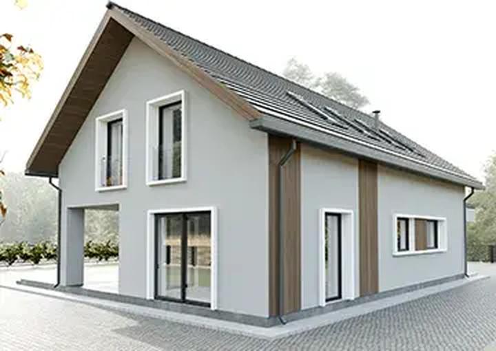 Wykończenie elewacji domu