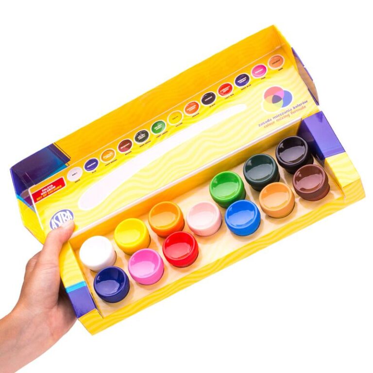 Idealne farby dla rocznego dziecka – co wybrać, aby malowanie było bezpieczne i kreatywne?