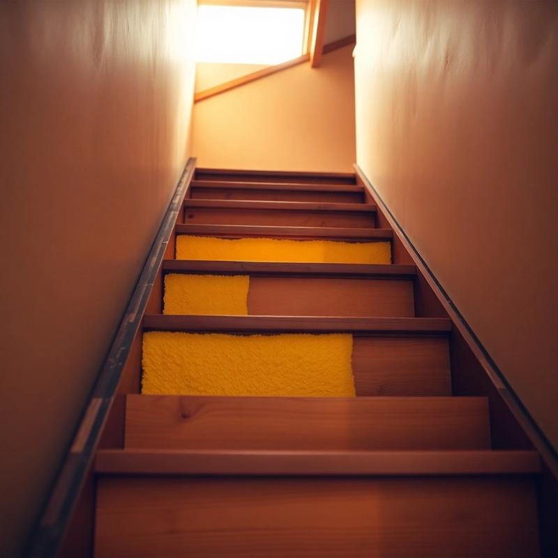 Skuteczne sposoby na ocieplenie schodów betonowych prowadzących na strych