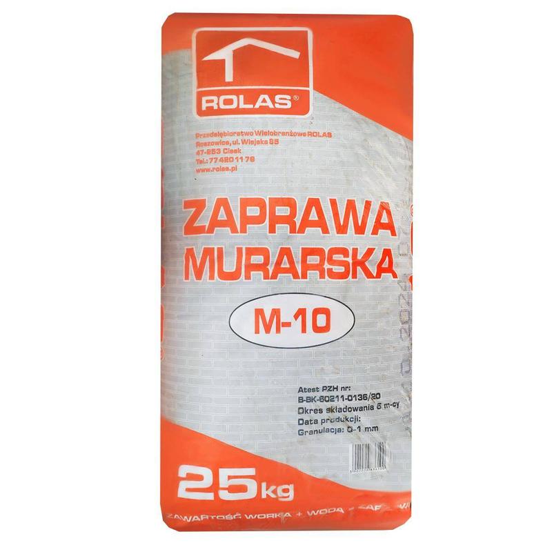 Cechy zaprawy murarskiej