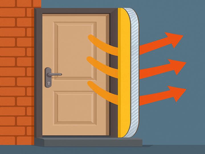 Izolacja termiczna drzwi