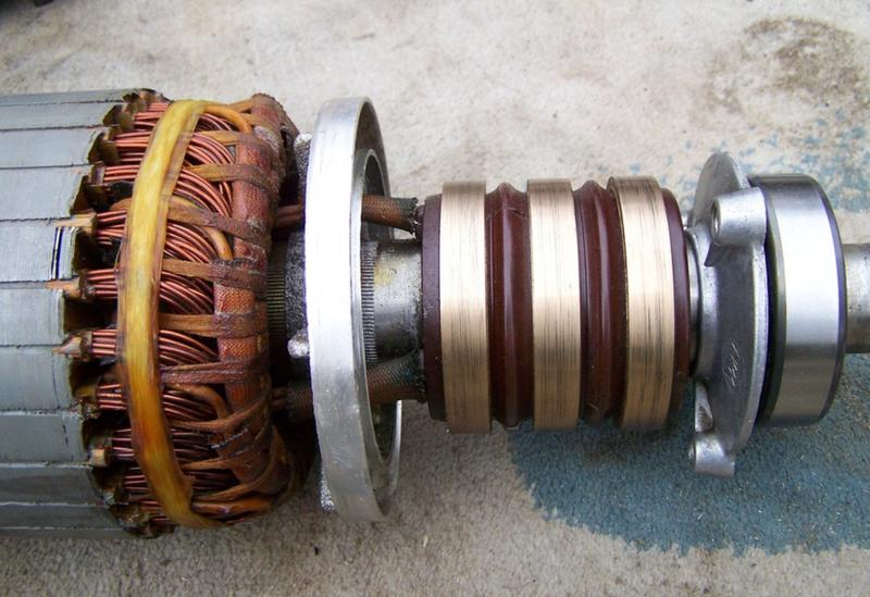 Konstrukcja wirnika silnika