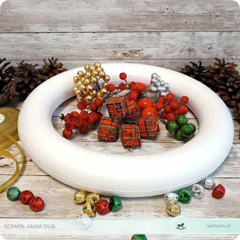 Zrób piękny wianek na styropianie – krok po kroku do oryginalnej dekoracji